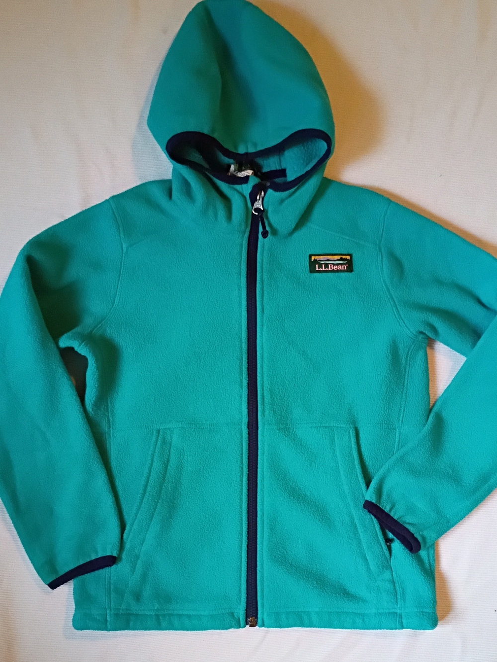 L.L.bean Kids Fleece-footed ZIP Down Jacket